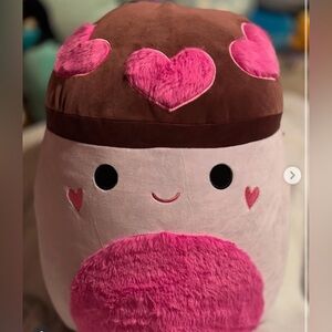 Solomon the heart top mushroom squishmallow NWT